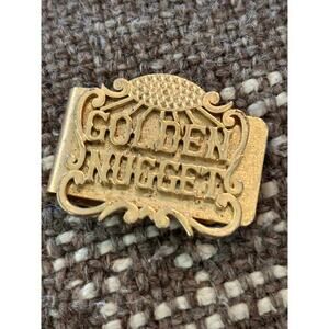 Vintage Golden Nugget Down Town Las Vegas Money Clip